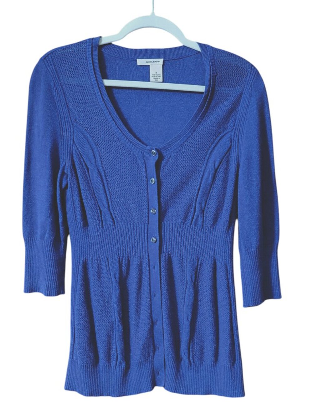 DKNY Jeans Button Front Cardigan - Size M